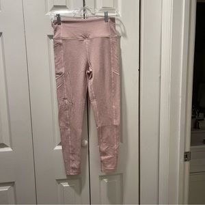 Victoria’s Secret active leggings with pockets. Barbie pink